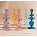 Nordic tall crystal colored glass Flower Vases